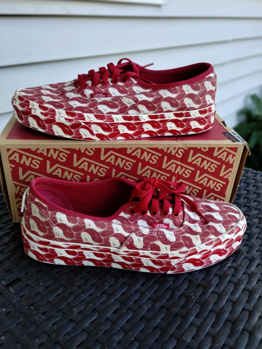 Vans x Opening Ceremony Authentic Snake Print Sneakers Women's 9.5